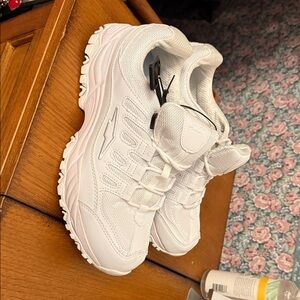 Avia White Chunky Athletic Sneakers